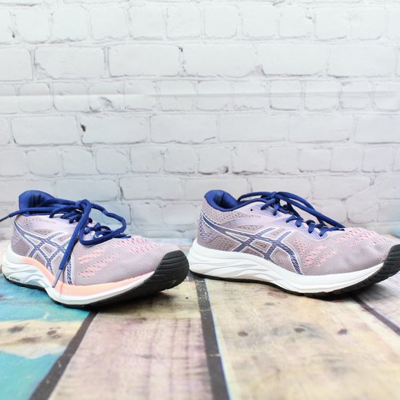 Asics Gel Excite 6 Purple Mesh Breathable Running Sneaker Shoes Size 7 - Picture 3 of 9